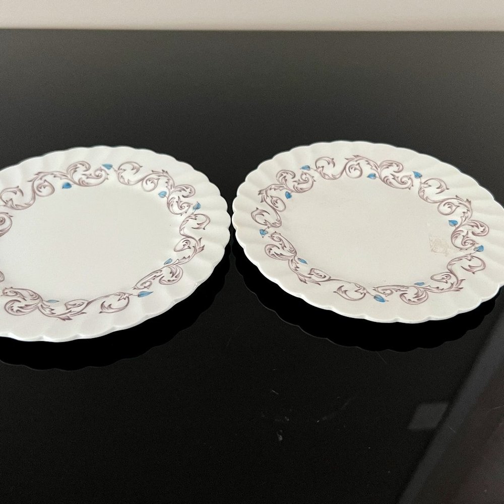 VintageJohnson Bros "Encore" Saucers - Set of 2